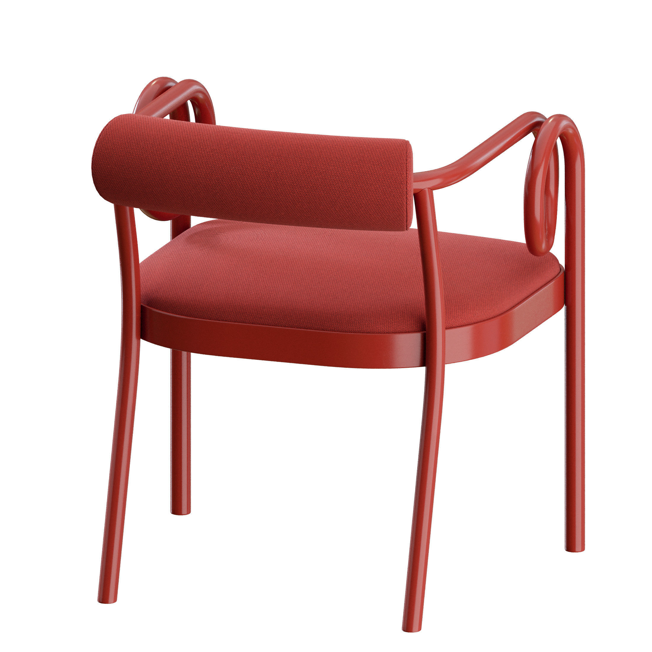 Loop Chair by Gebruder Thonet Vienna 3D model_6