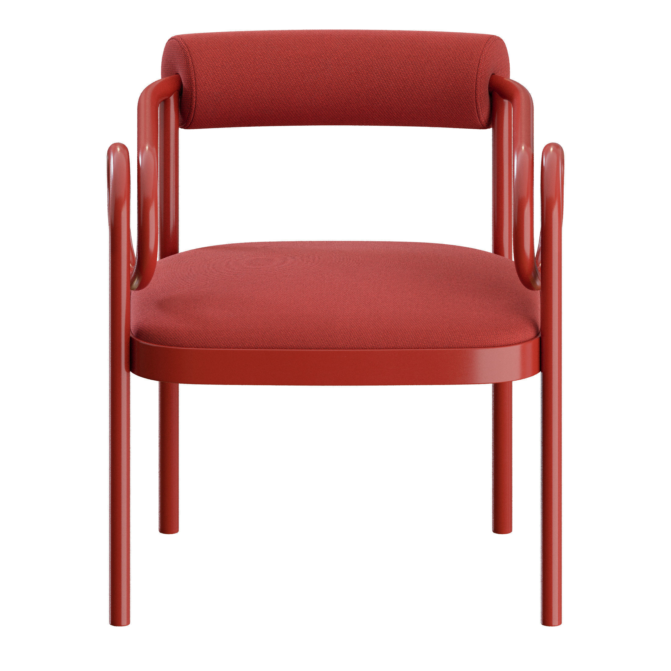 Loop Chair by Gebruder Thonet Vienna 3D model_7