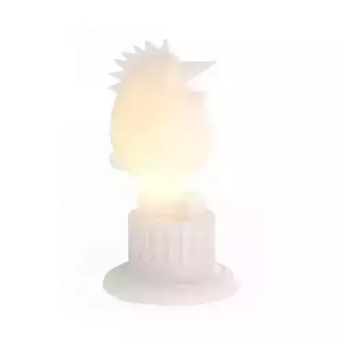 Casmania White Sculpture Floor Lamp 3D model