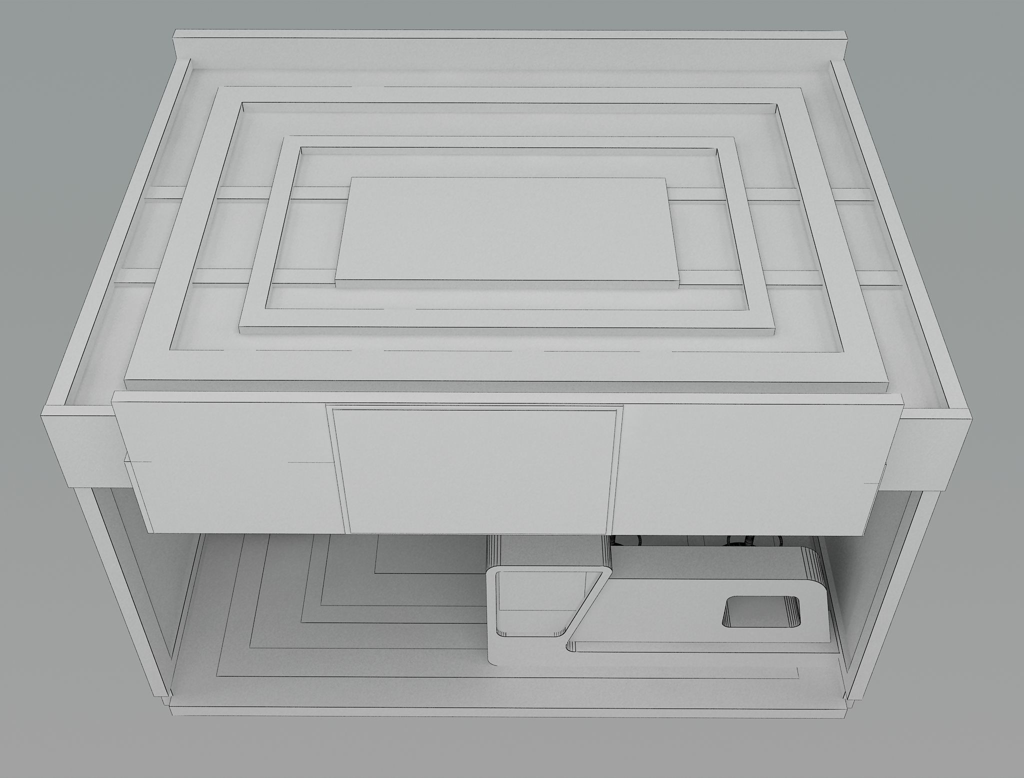 Booth Exhibition Stand a492b 3D model_7