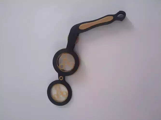Automatic binokular 1 glasses 3D print model