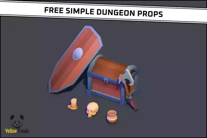 Free Simple Dungeon Props