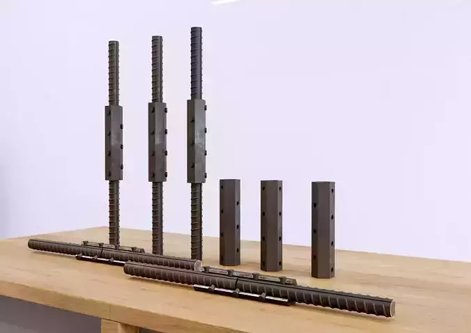 Connector fittings for buildings  3D model