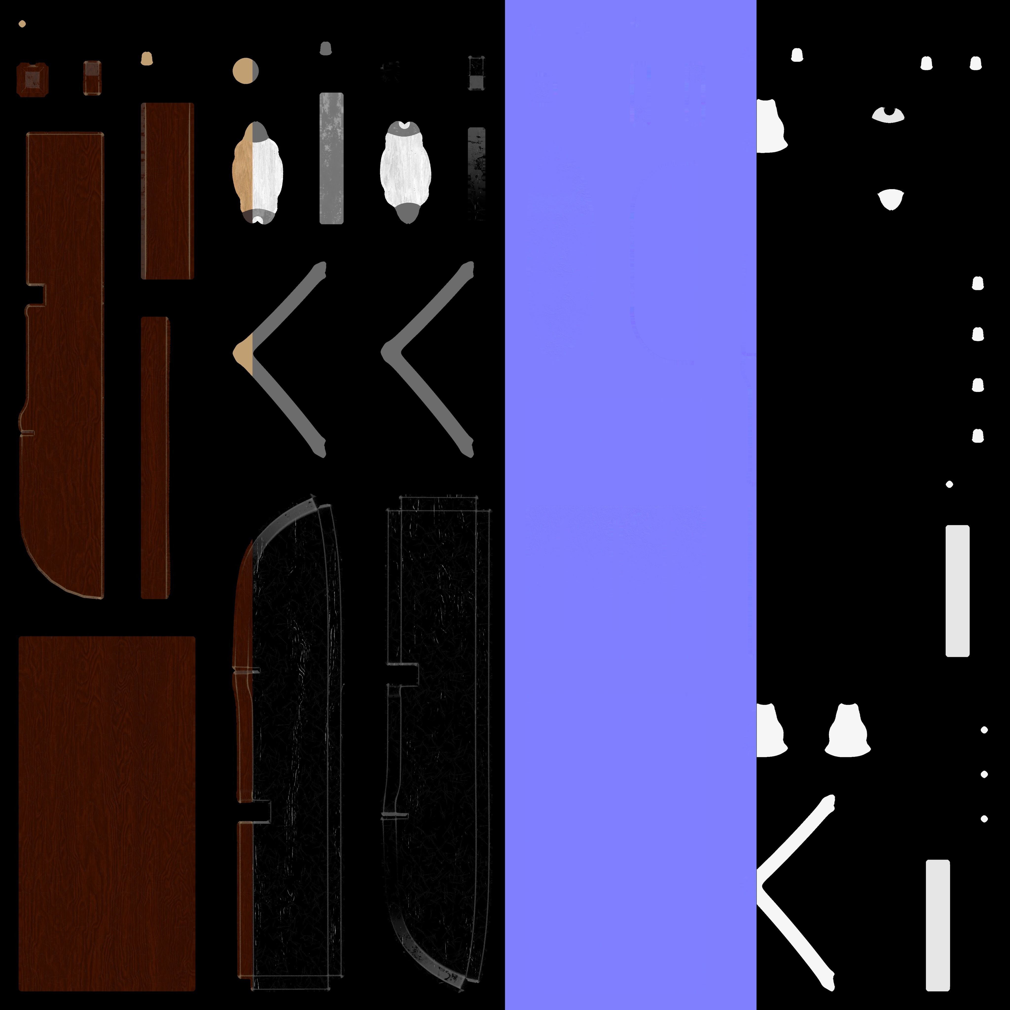 Western Saloon Interior 3d Scene 3D model_39