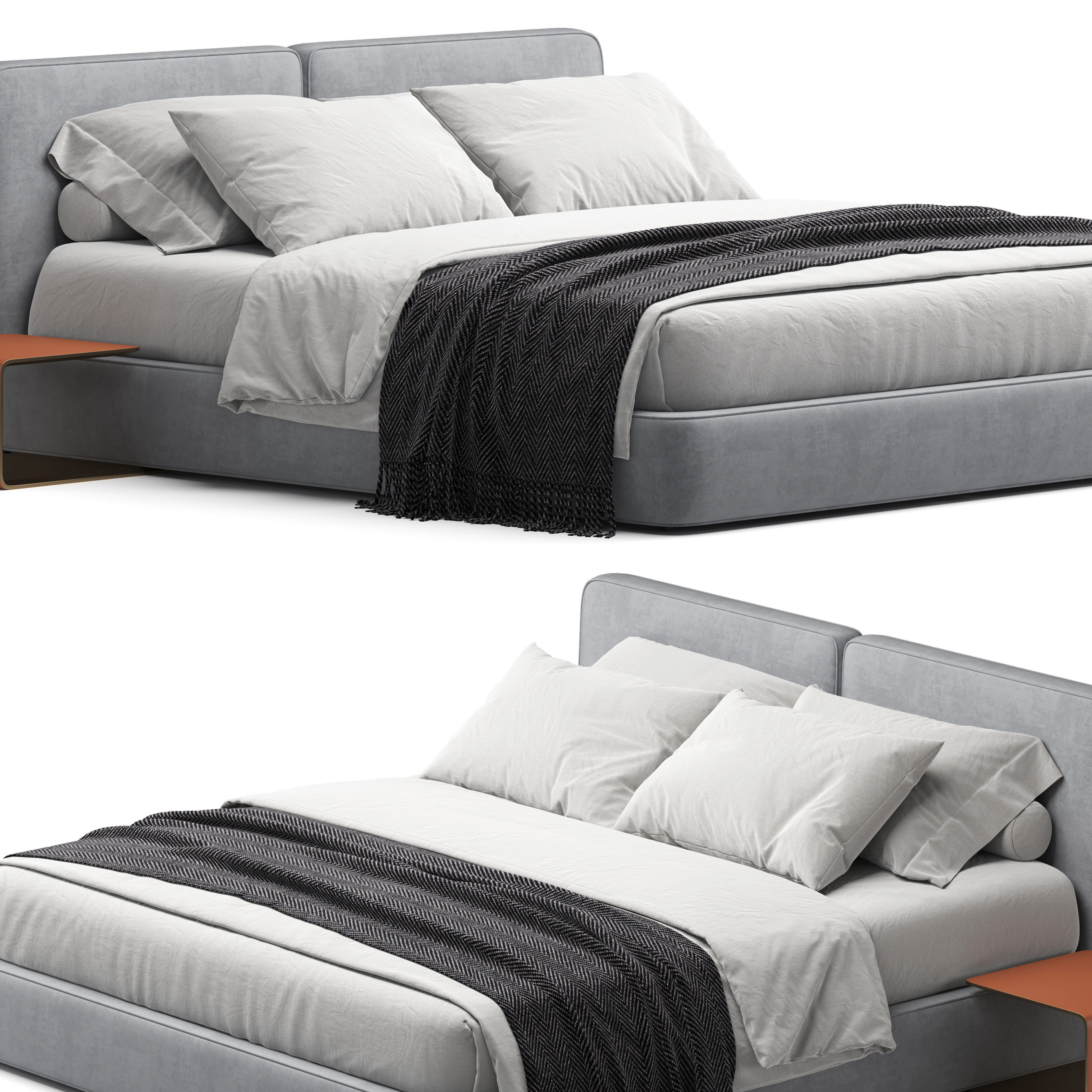 V298 Bed 3D model_1