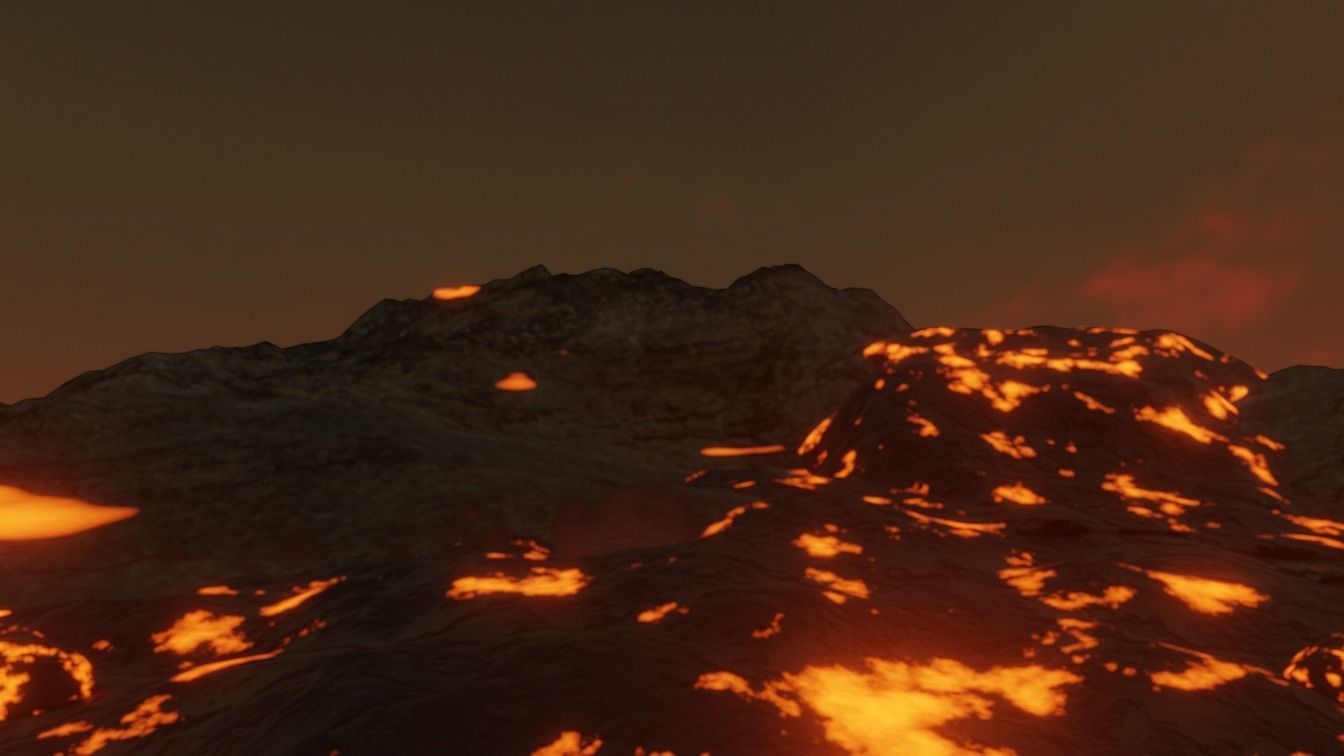 Lava Flow 3D model_2