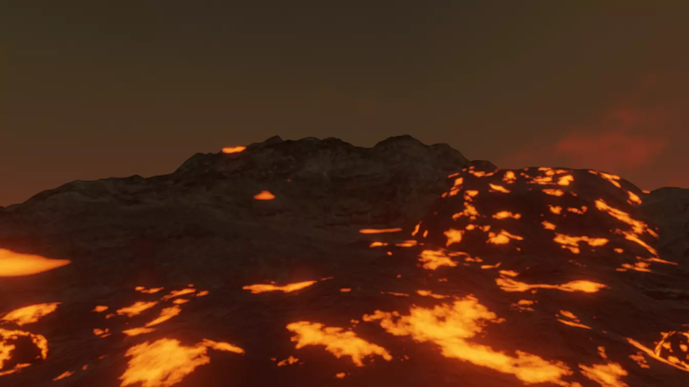 Lava Flow 3D model_0
