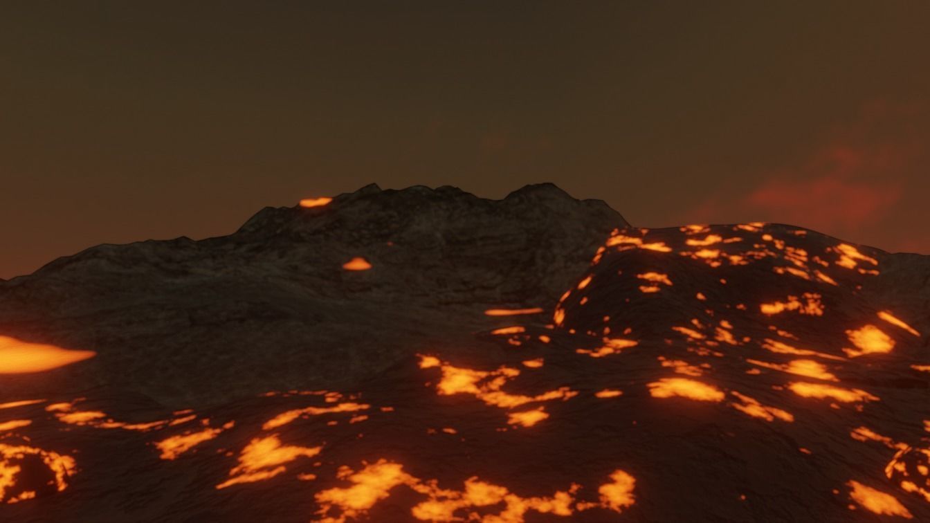 Lava Flow 3D model_4