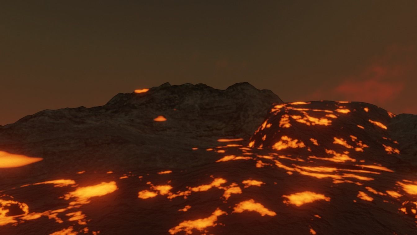 Lava Flow 3D model_7