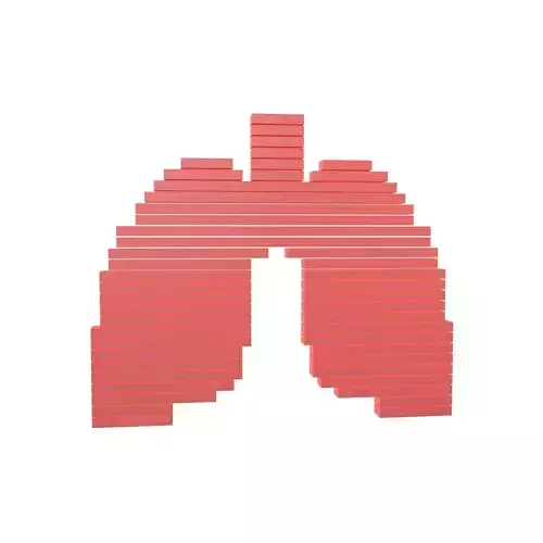 Pixel Line Lung Symbol v1 002