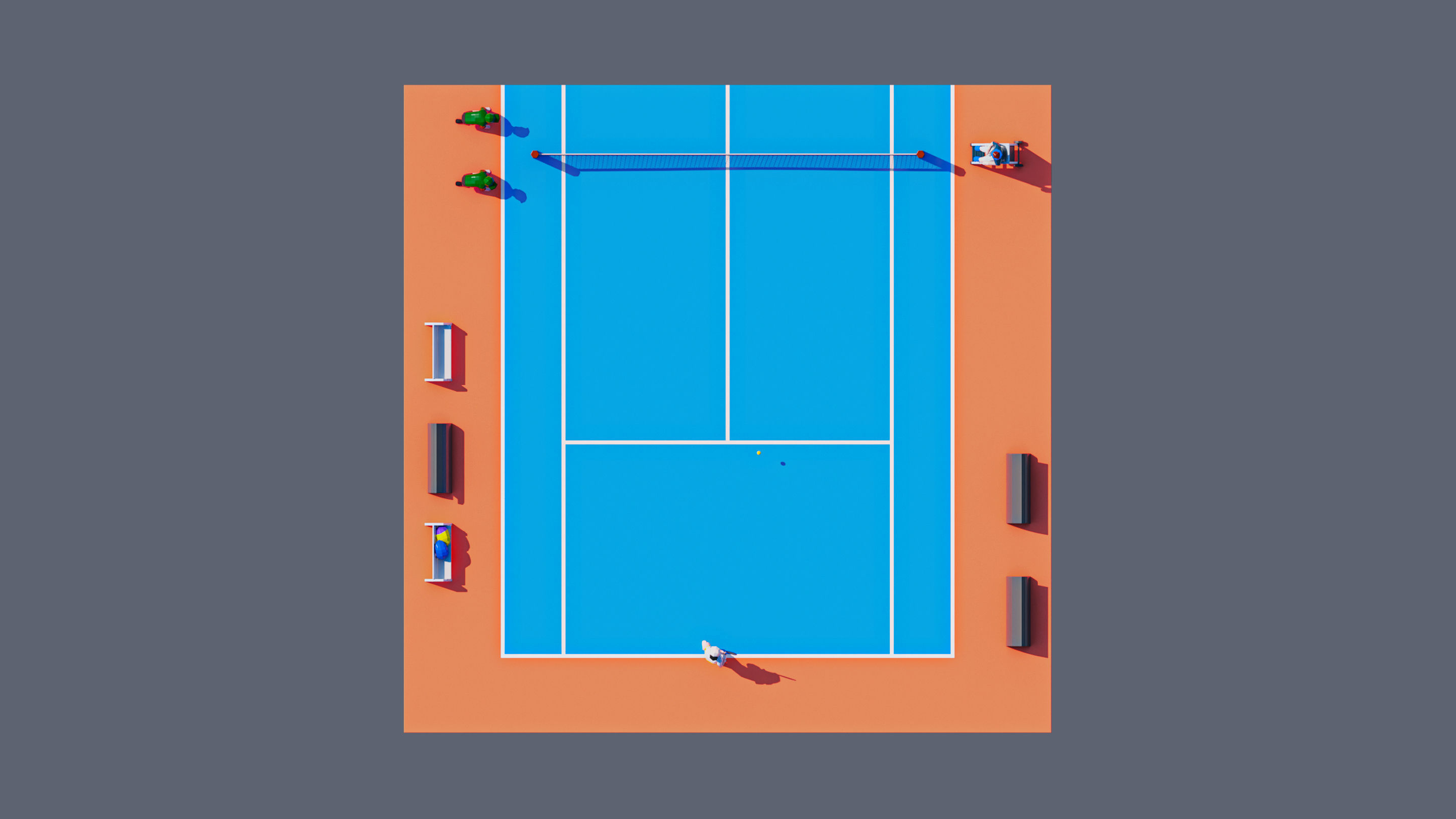 land 88A Low-poly 3D model_4