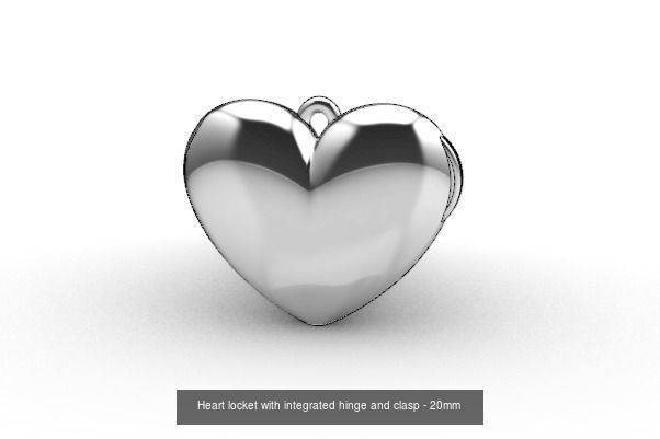 Locket pendants 3D Model Collection_2