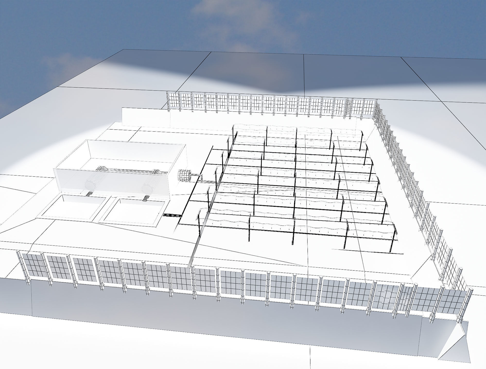 Desert water treatment plant a498 3D model_19
