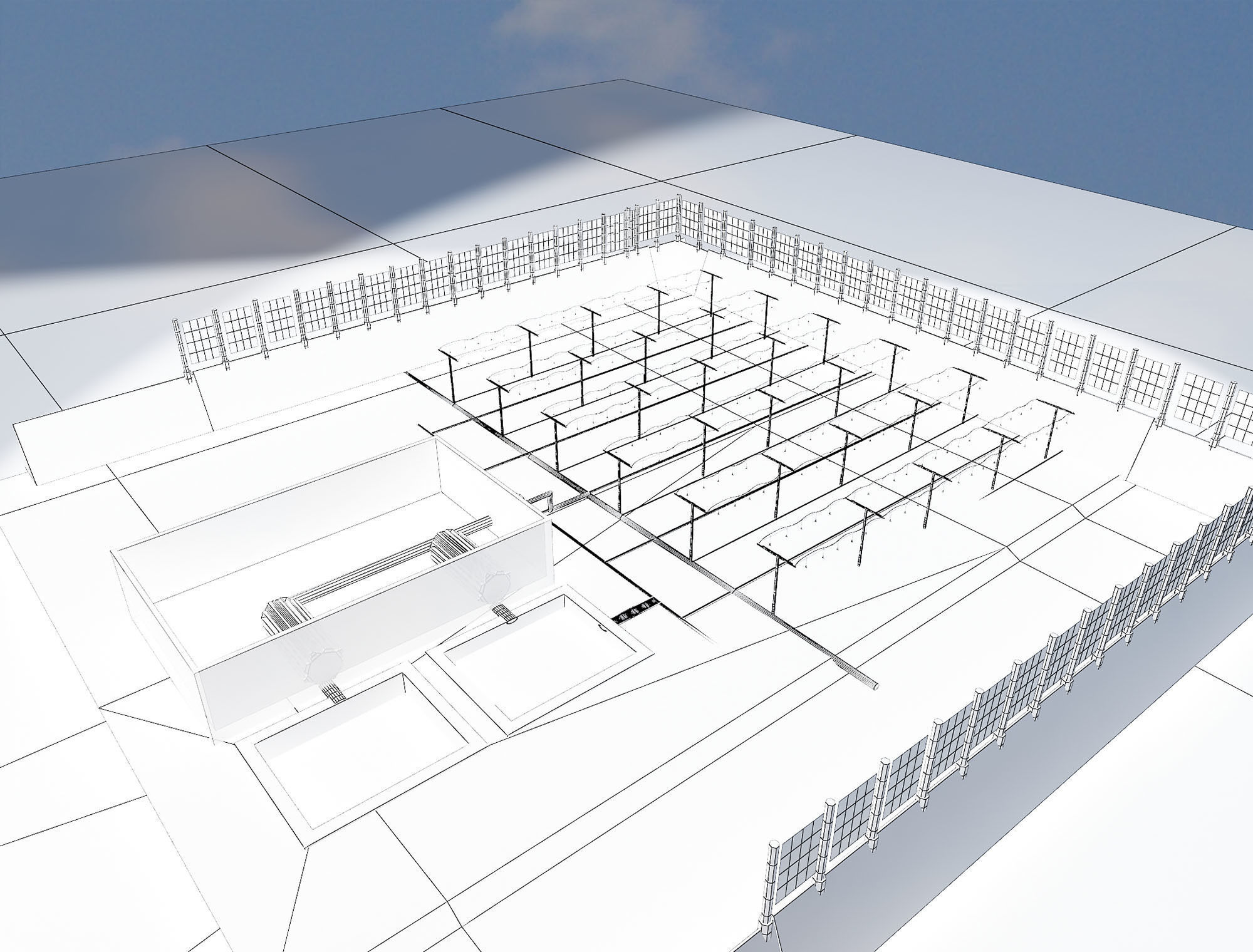 Desert water treatment plant a498 3D model_15