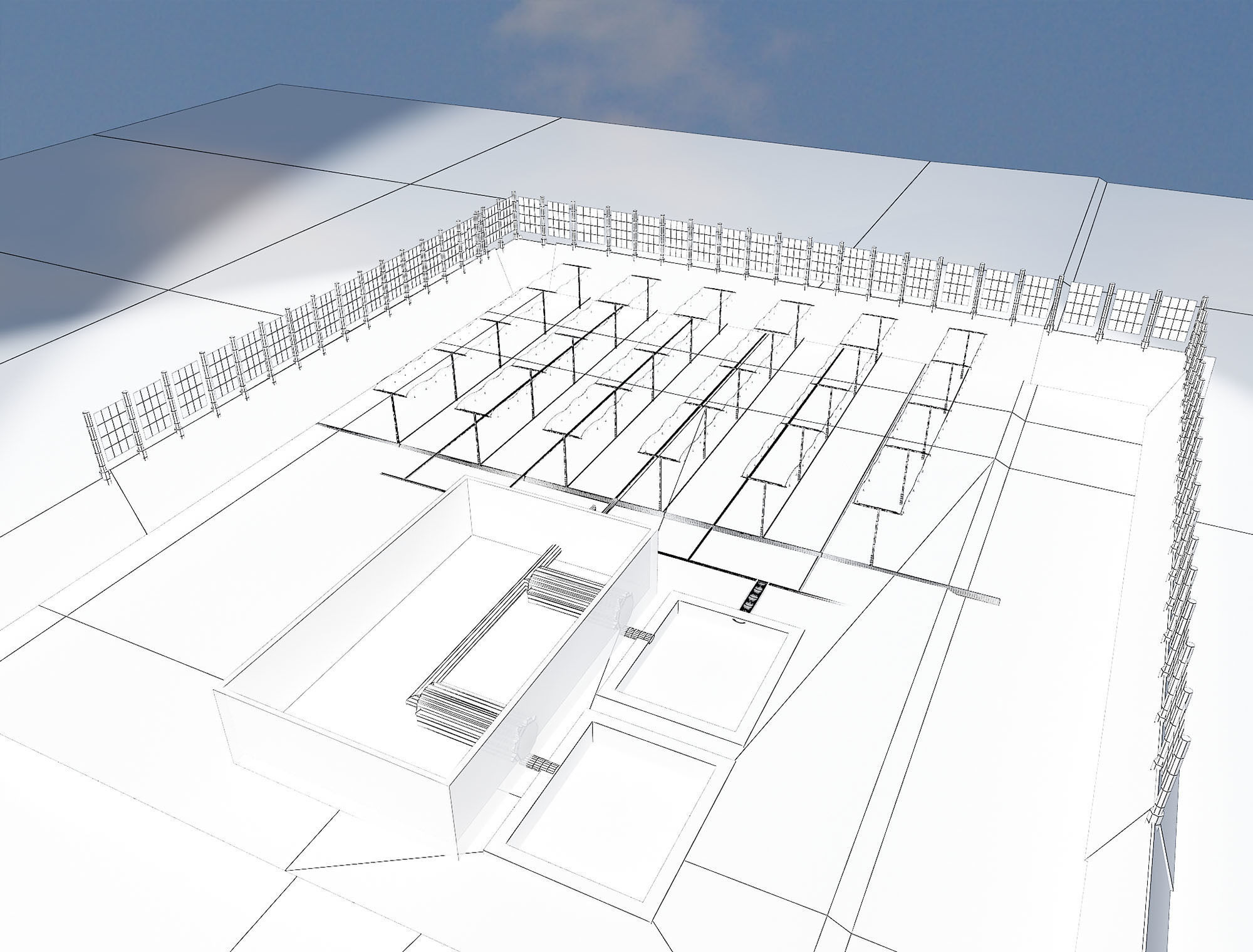 Desert water treatment plant a498 3D model_13