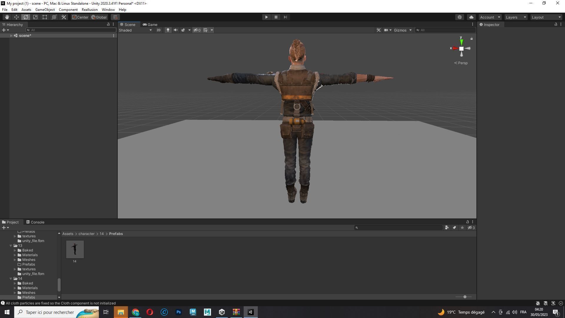 Realistic survival man scifi Low-poly 3D model_25