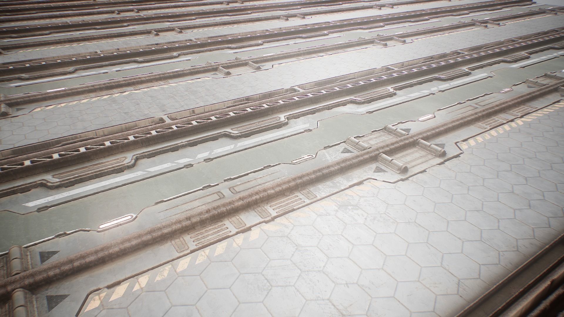 PBR Sci-Fi Texture Pack 02 Low-poly 3D model_18