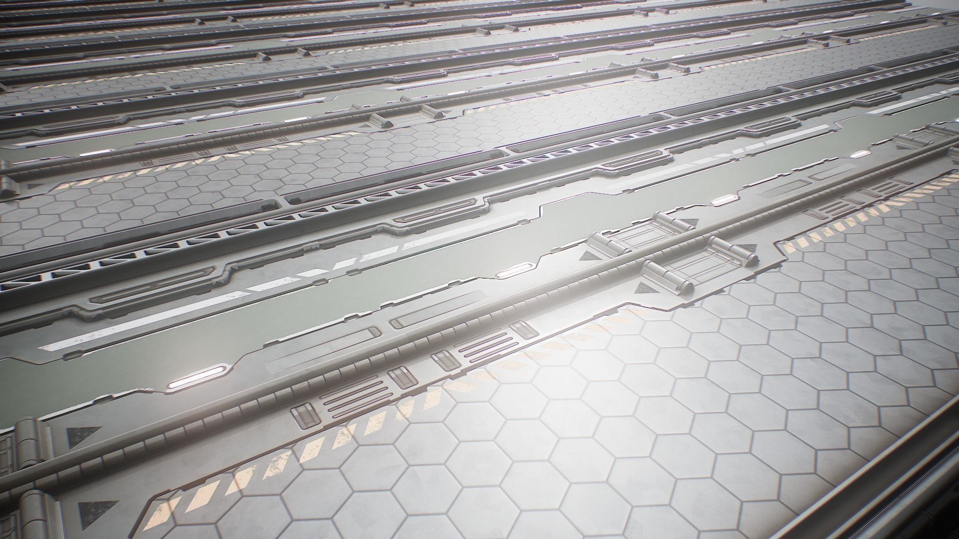 PBR Sci-Fi Texture Pack 02 Low-poly 3D model_15