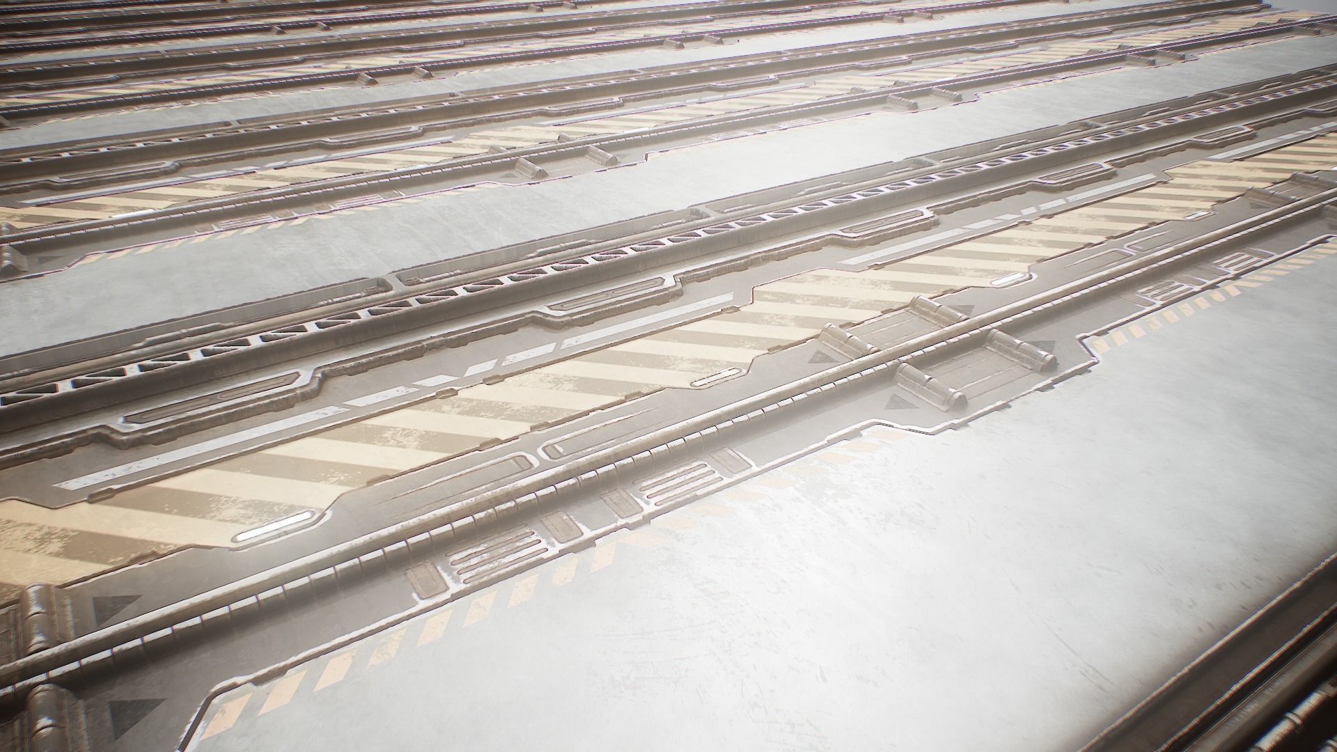 PBR Sci-Fi Texture Pack 02 Low-poly 3D model_6