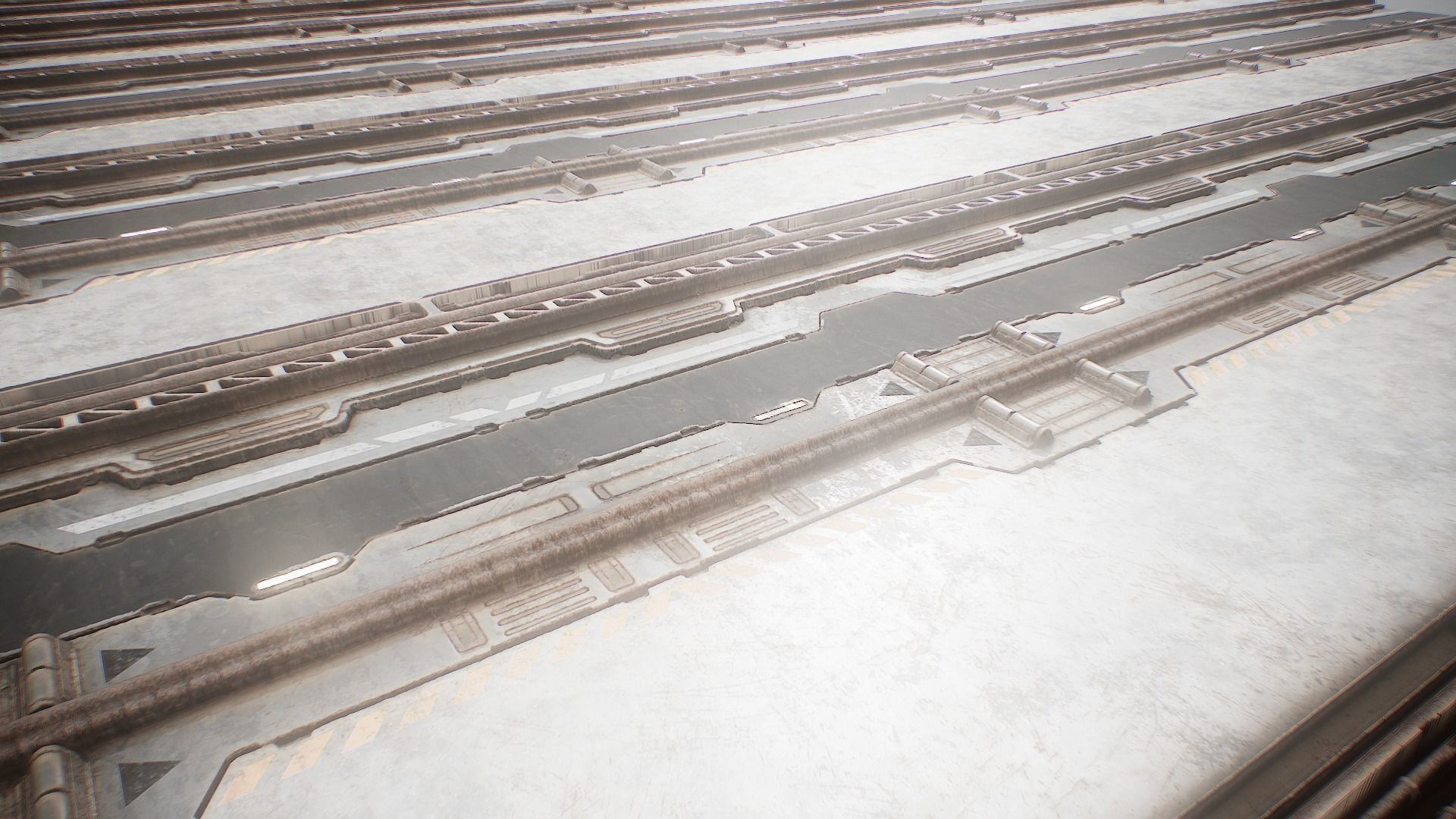 PBR Sci-Fi Texture Pack 02 Low-poly 3D model_12