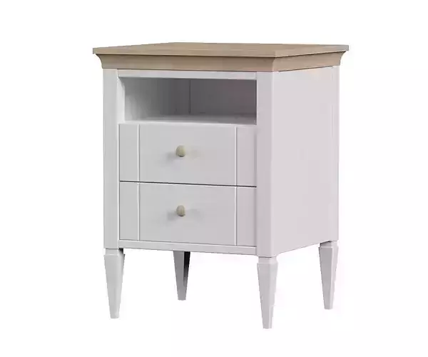 Nightstand 02 Free 3D model