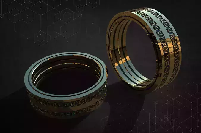 Ring Nineteen 3D model