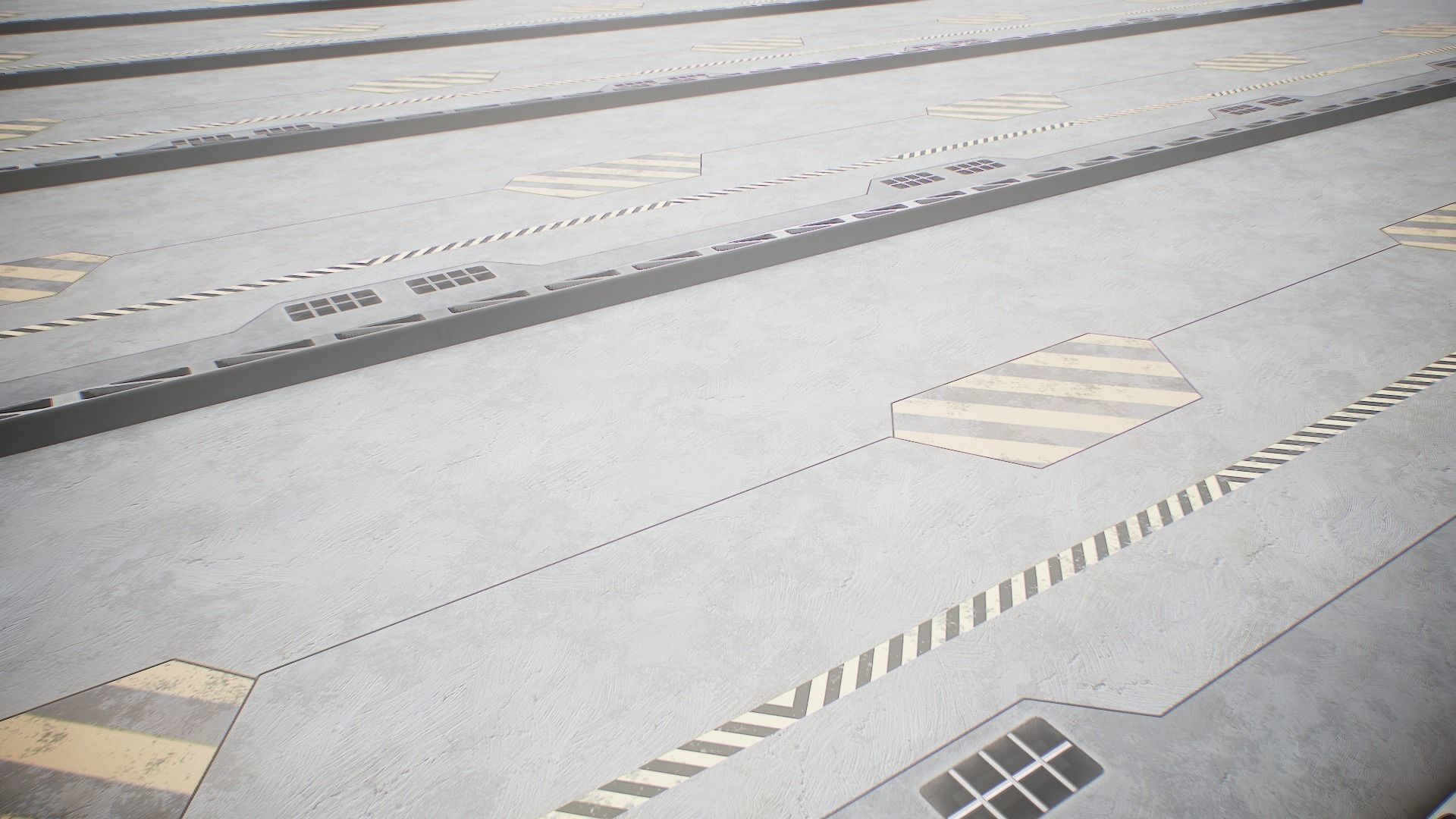 PBR Sci-Fi Texture Pack 04 Low-poly 3D model_3