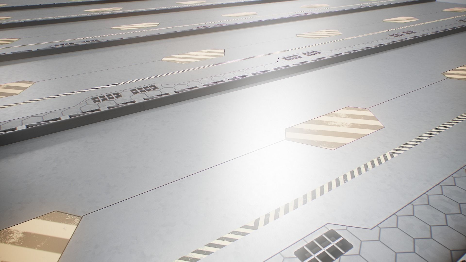 PBR Sci-Fi Texture Pack 04 Low-poly 3D model_9