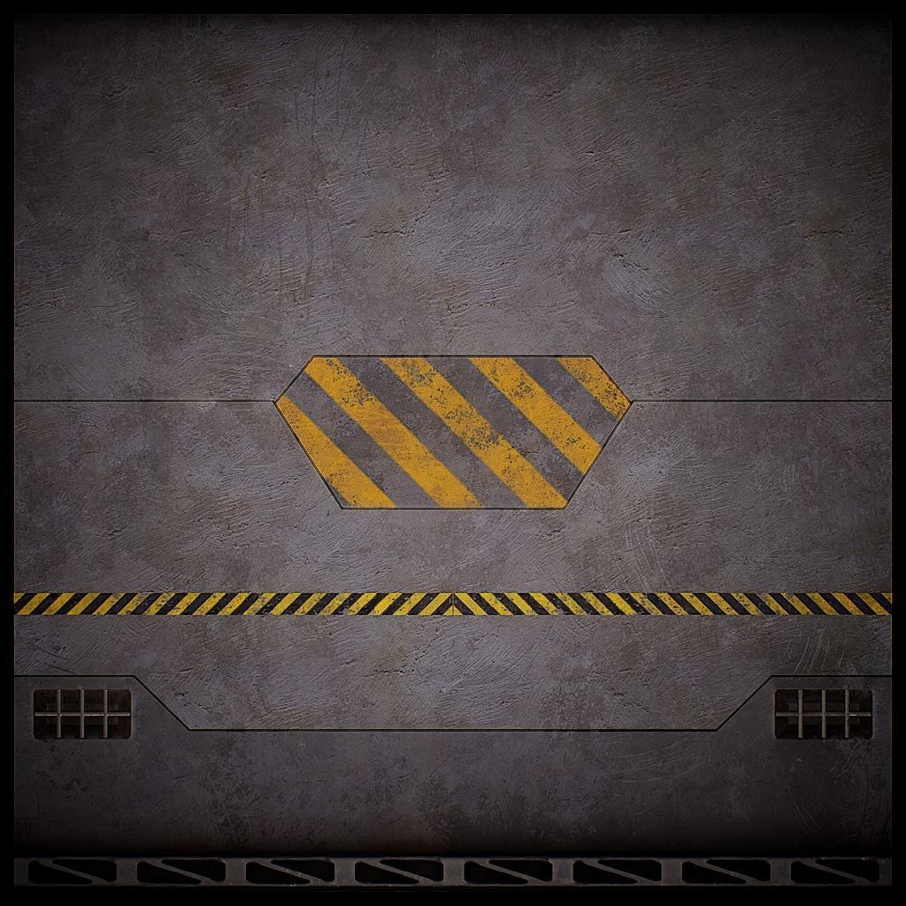 PBR Sci-Fi Texture Pack 04 Low-poly 3D model_5