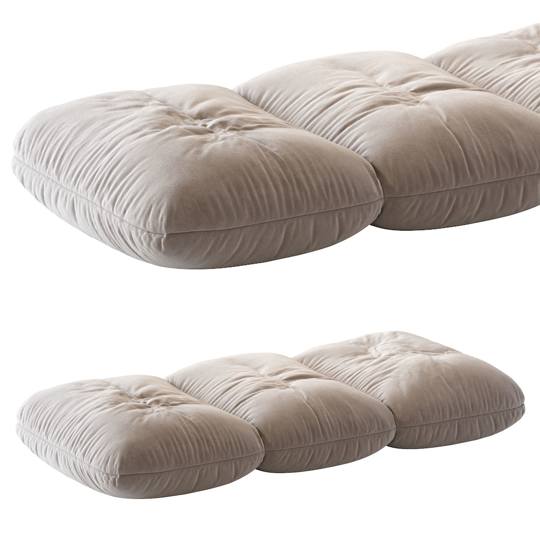 Bench N14 3D model_2