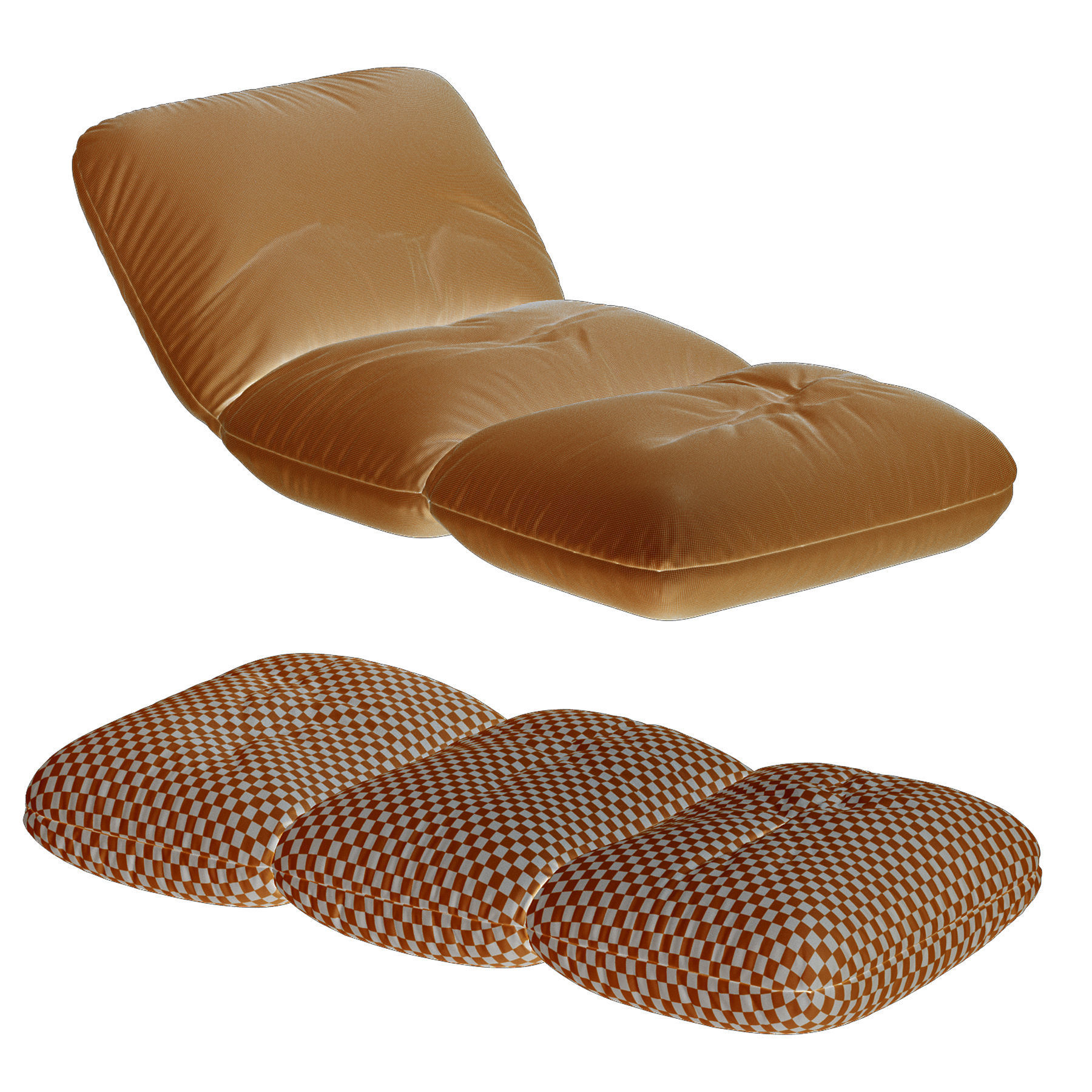 Bench N14 3D model_5