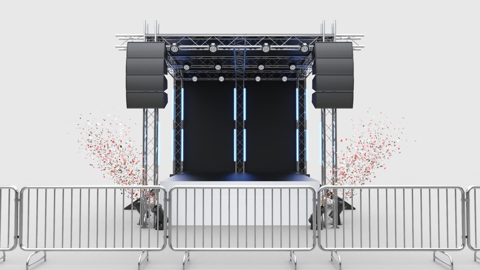 Concert Stage 4 3D model_1