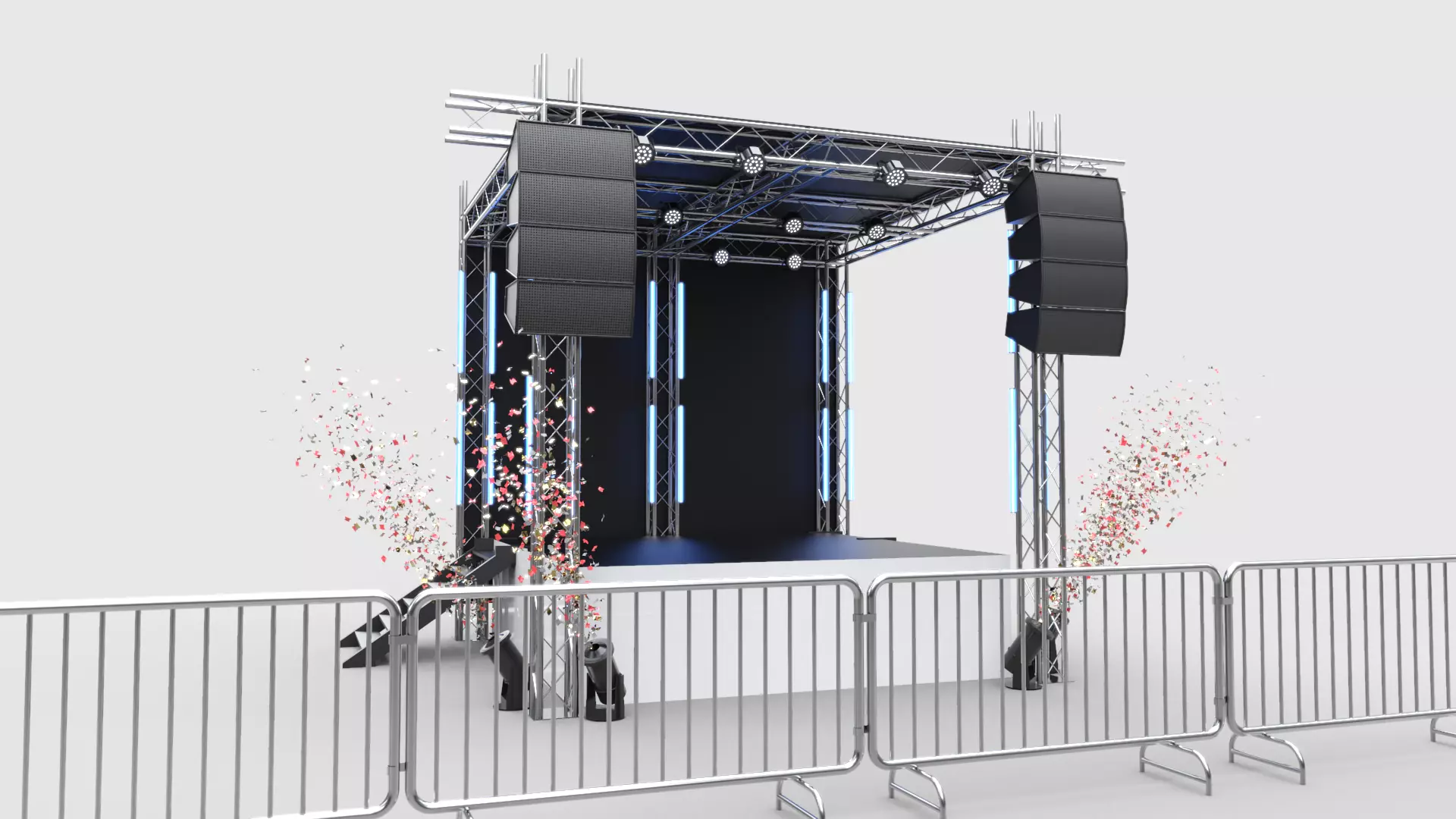 Concert Stage 4 3D model_0