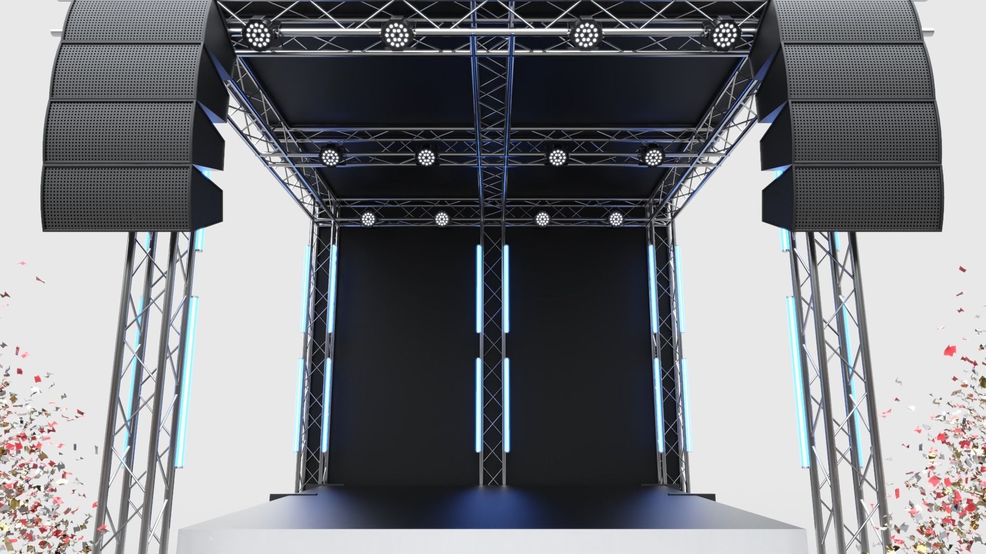 Concert Stage 4 3D model_3