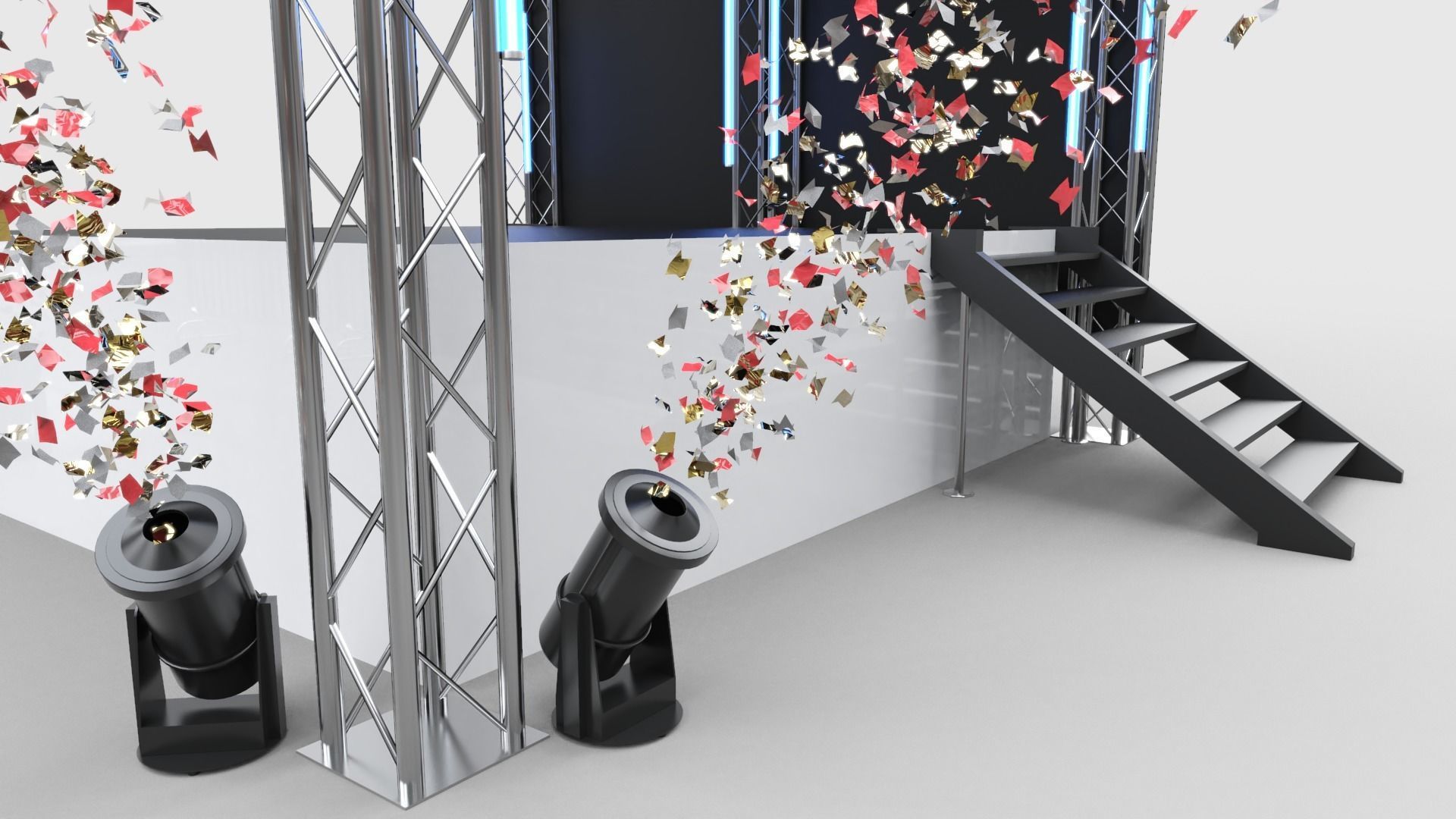 Concert Stage 4 3D model_7