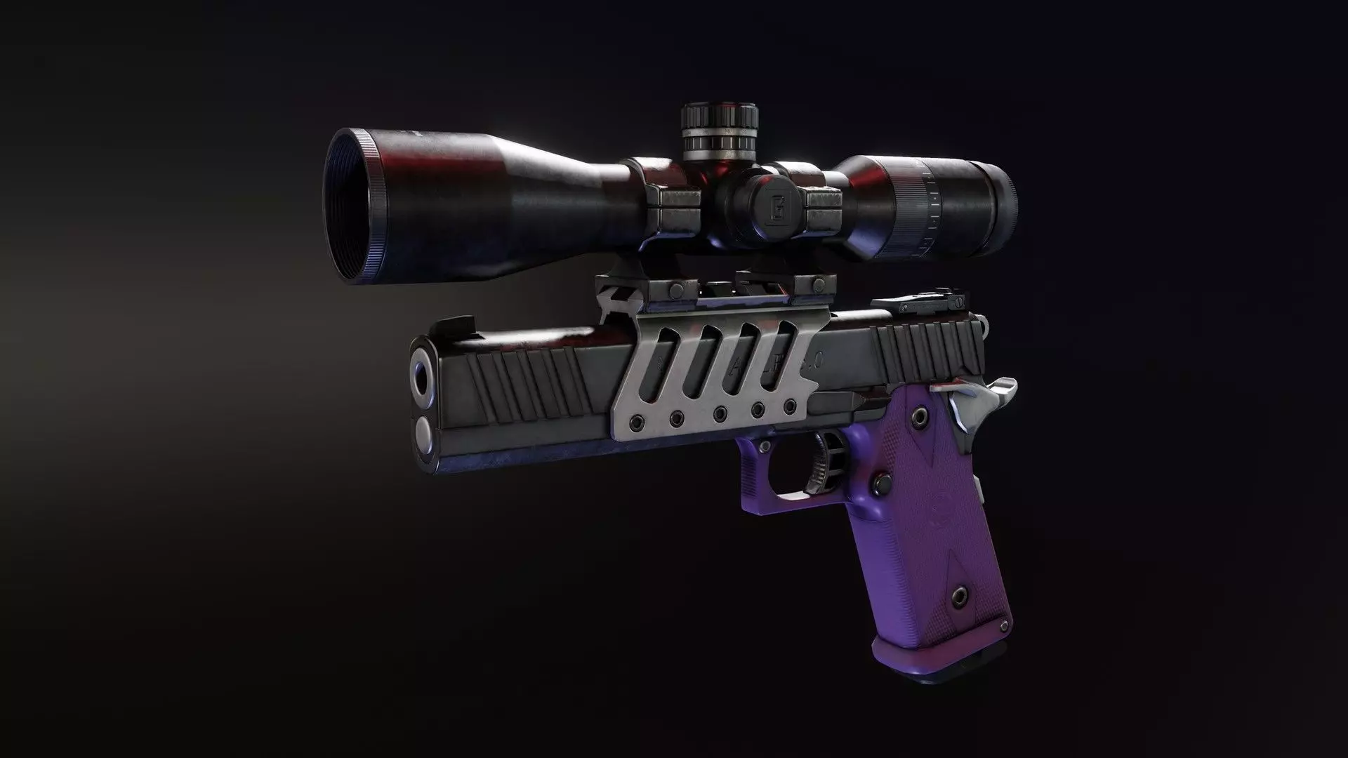 STI Eagle 6 Low-poly 3D model