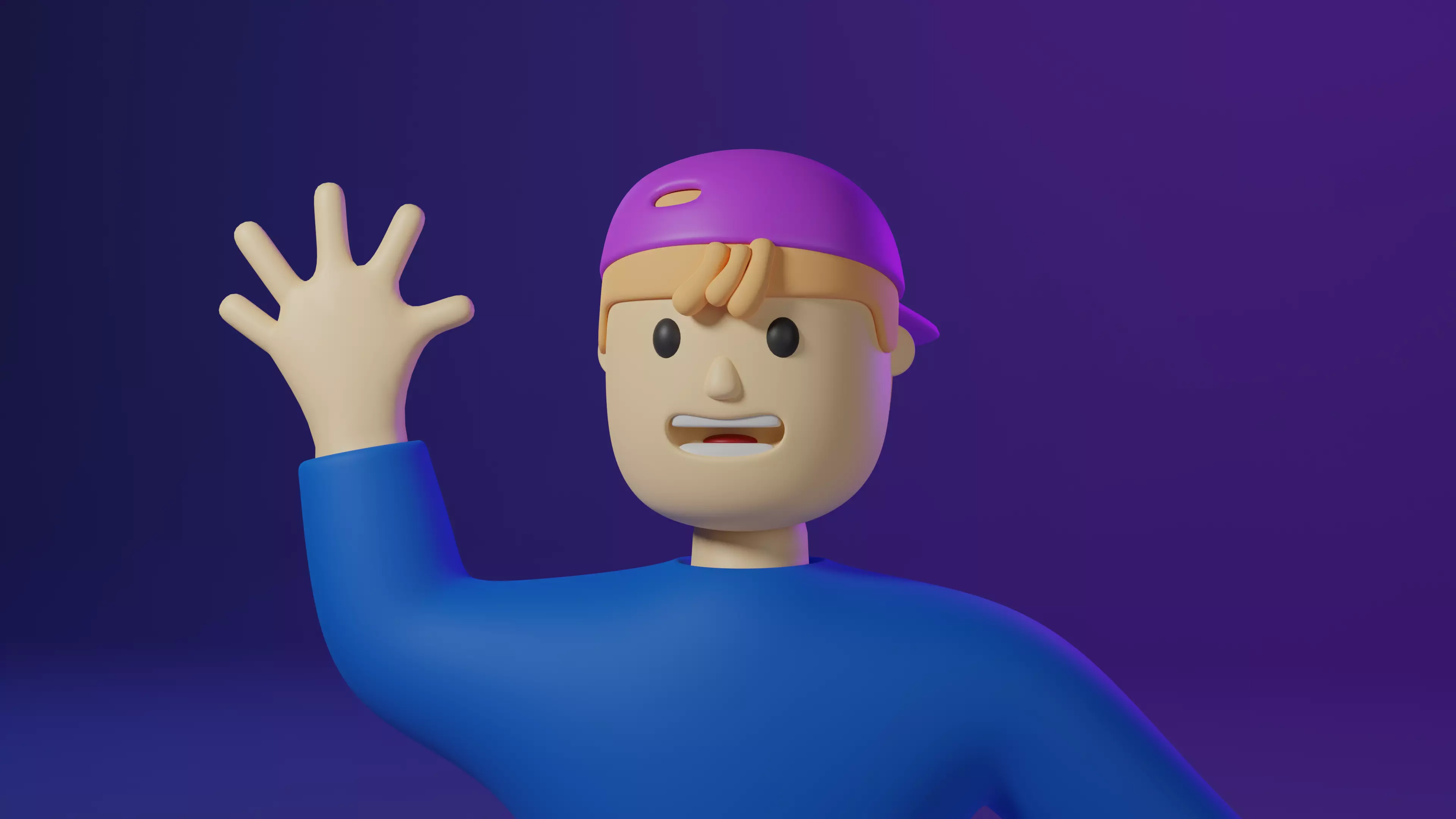 Inflatable Man Free 3D model