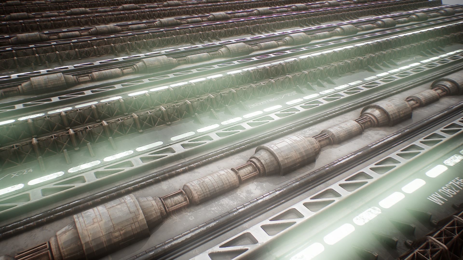 PBR Sci-Fi Texture Pack 05 Low-poly 3D model_12