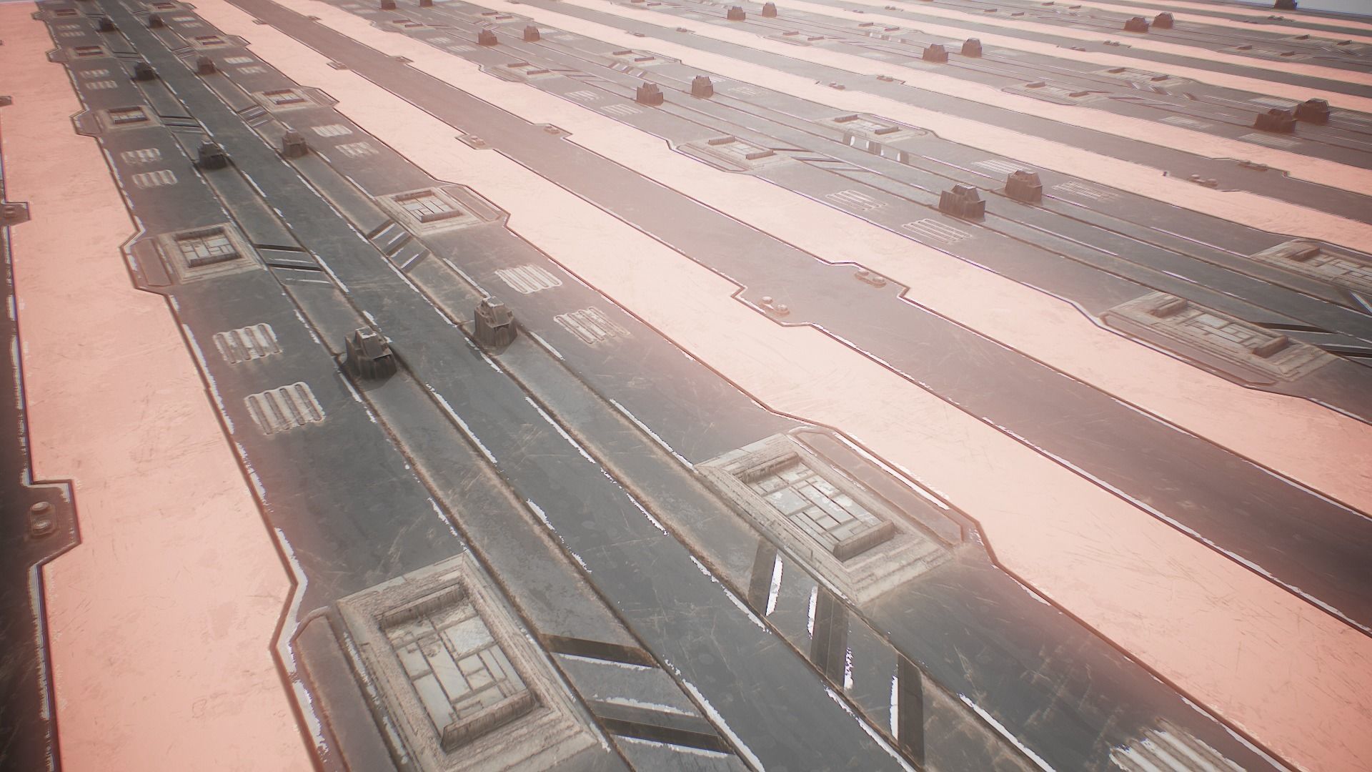 PBR Sci-Fi Texture Pack 06 Low-poly 3D model_12