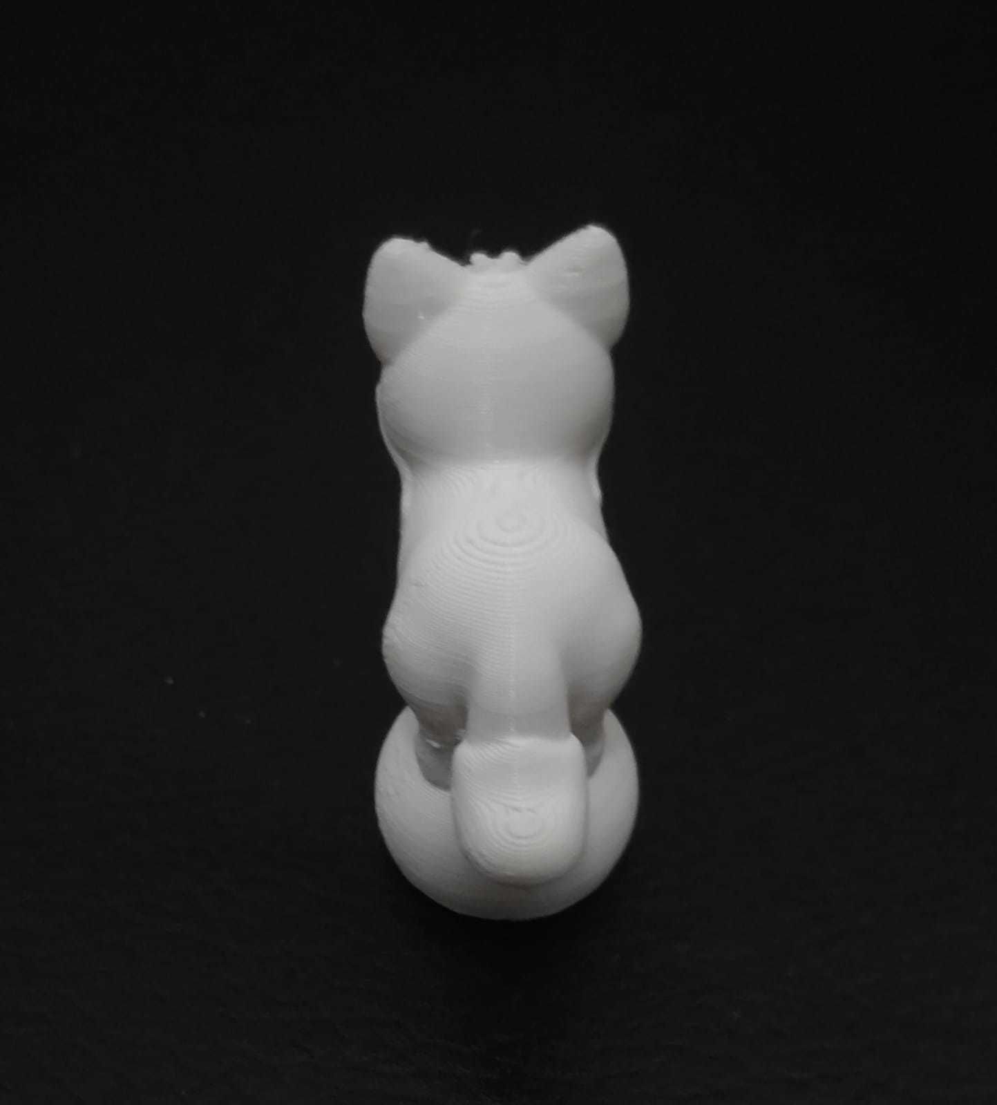 Fox on the Ball 3D print model_12