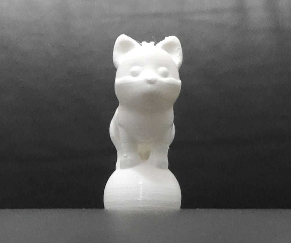 Fox on the Ball 3D print model_10