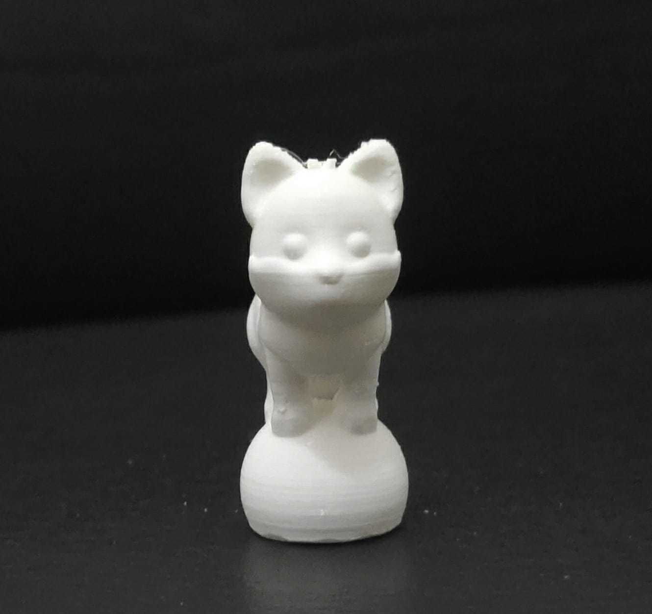 Fox on the Ball 3D print model_4