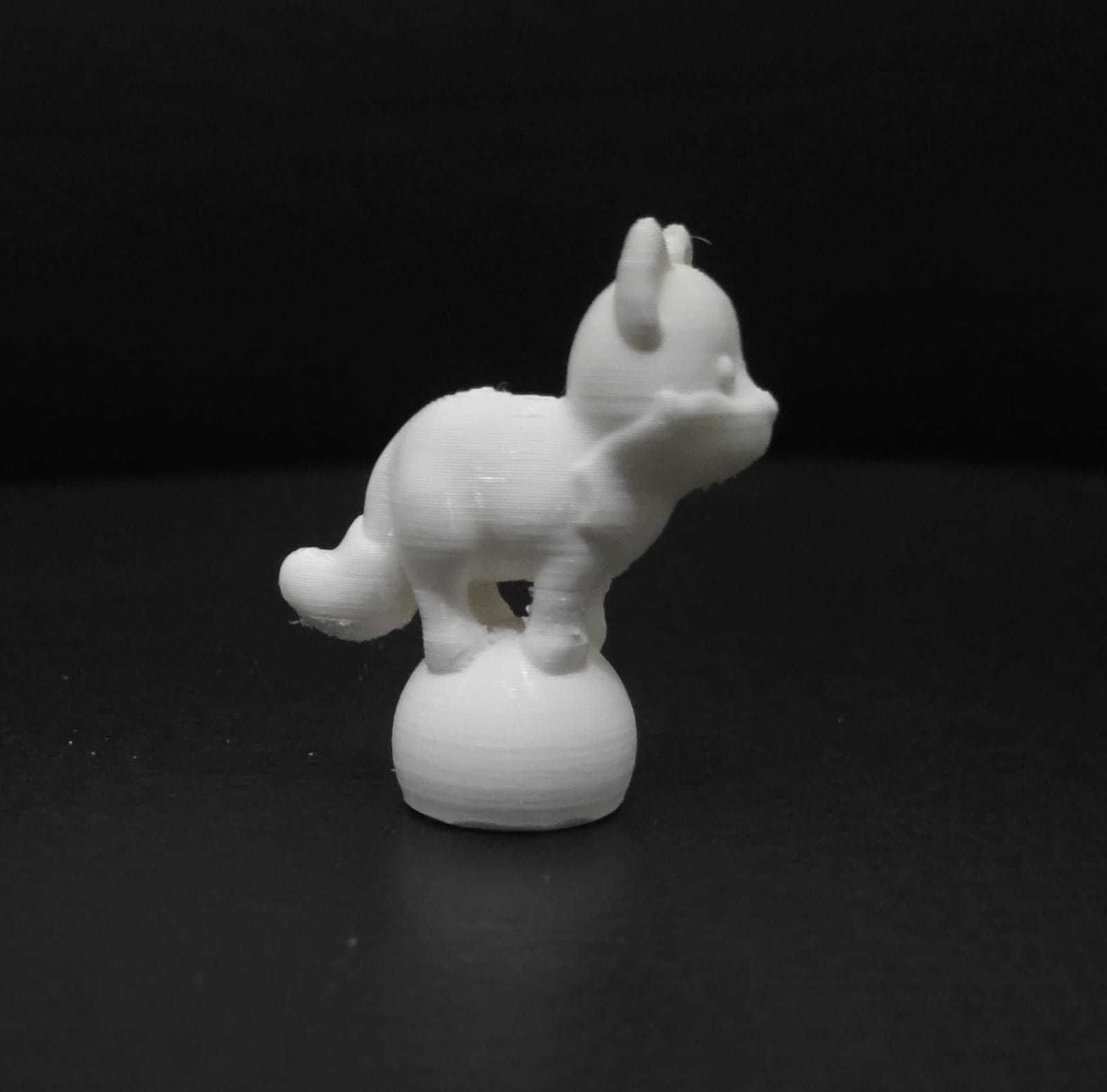 Fox on the Ball 3D print model_8