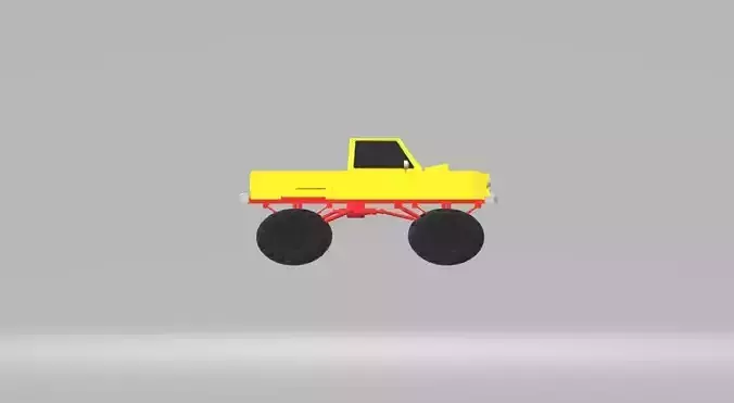 4x4 truck Free low-poly 3D model