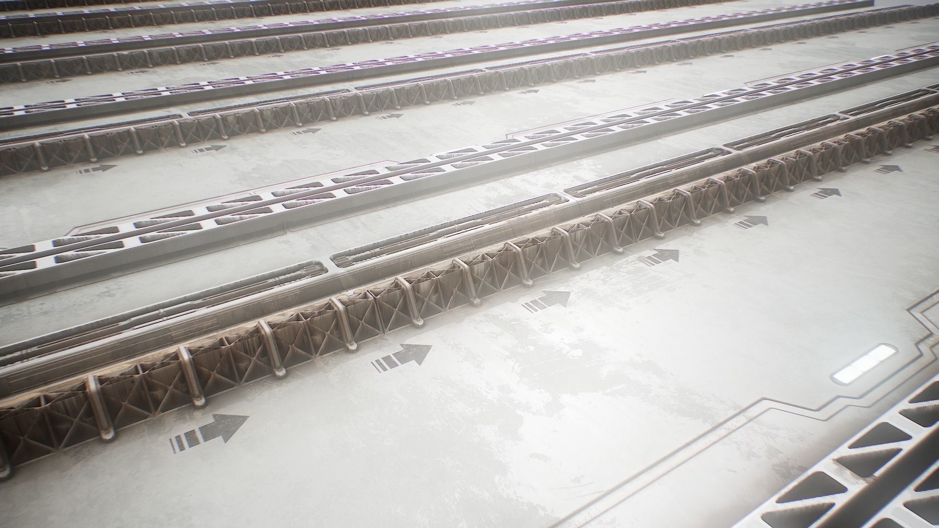 PBR Sci-Fi Texture Pack 07 Low-poly 3D model_12