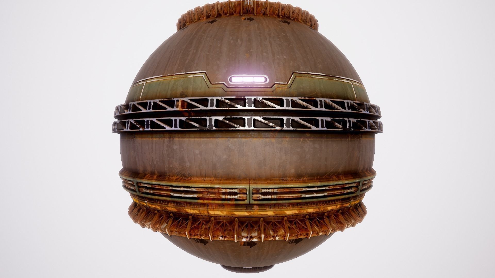 PBR Sci-Fi Texture Pack 07 Low-poly 3D model_16