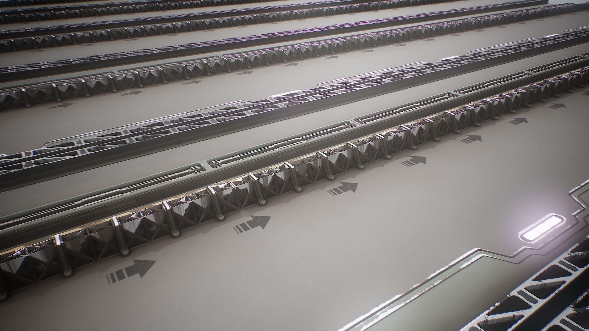 PBR Sci-Fi Texture Pack 07 Low-poly 3D model_15