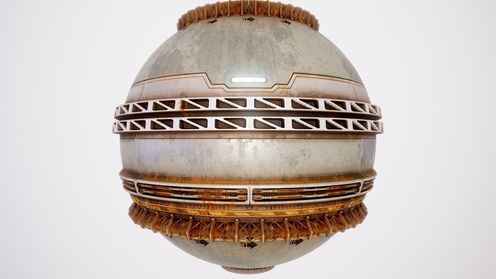 PBR Sci-Fi Texture Pack 07 Low-poly 3D model_10