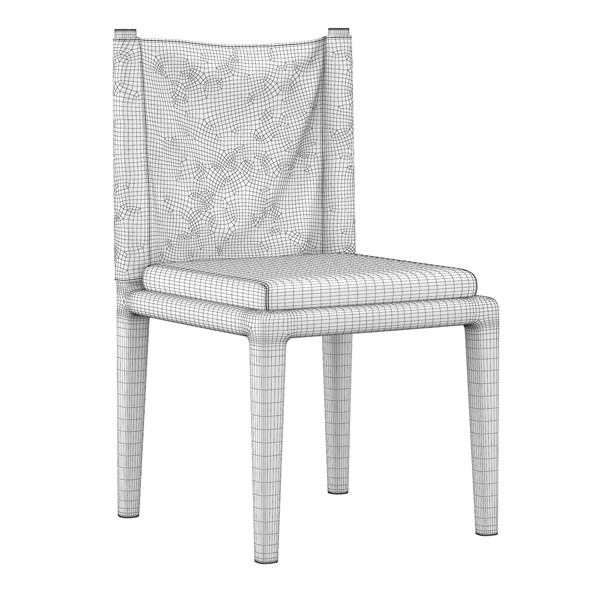 ABI DINING CHAIRS KENNY DINING TABLE 3D model_14