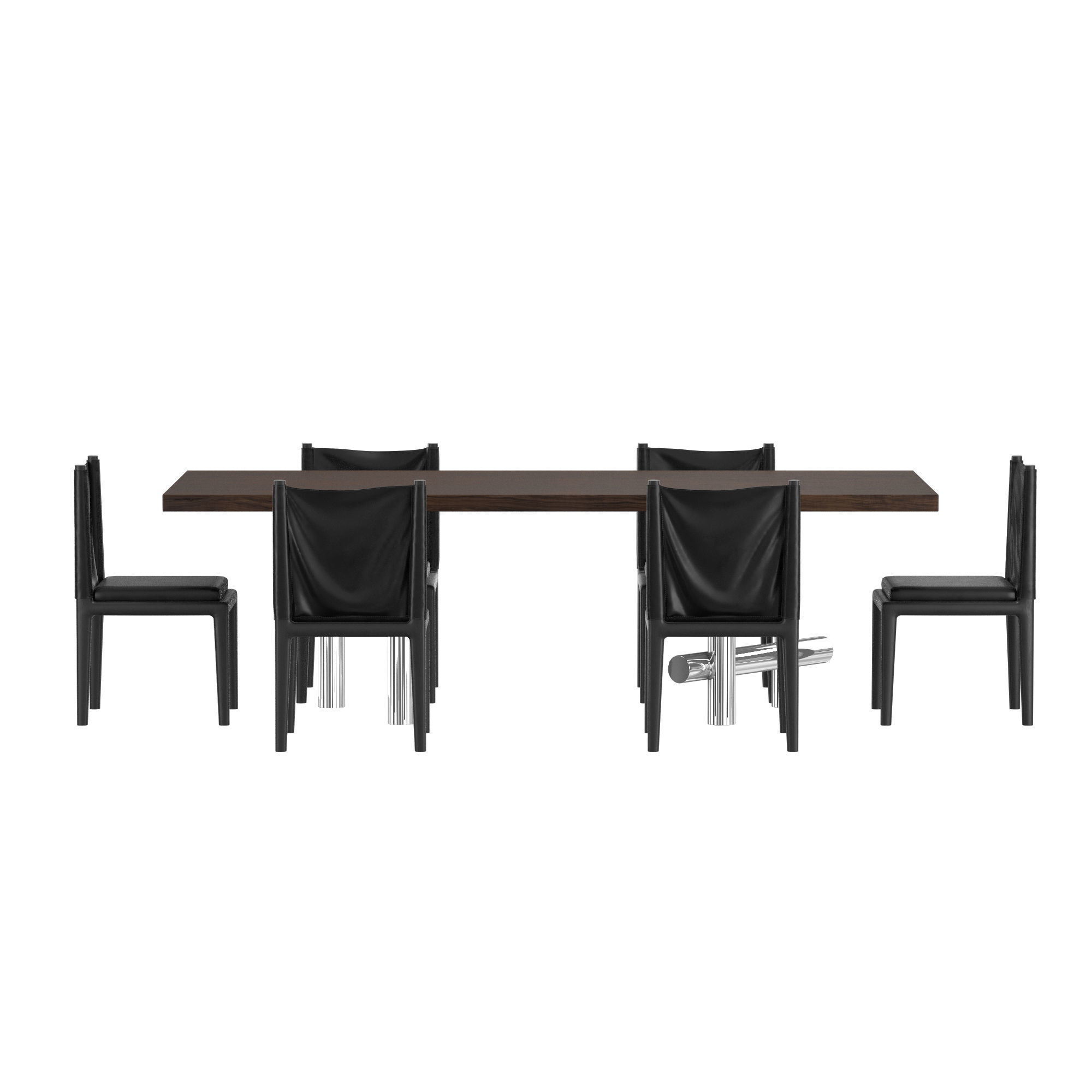 ABI DINING CHAIRS KENNY DINING TABLE 3D model_4